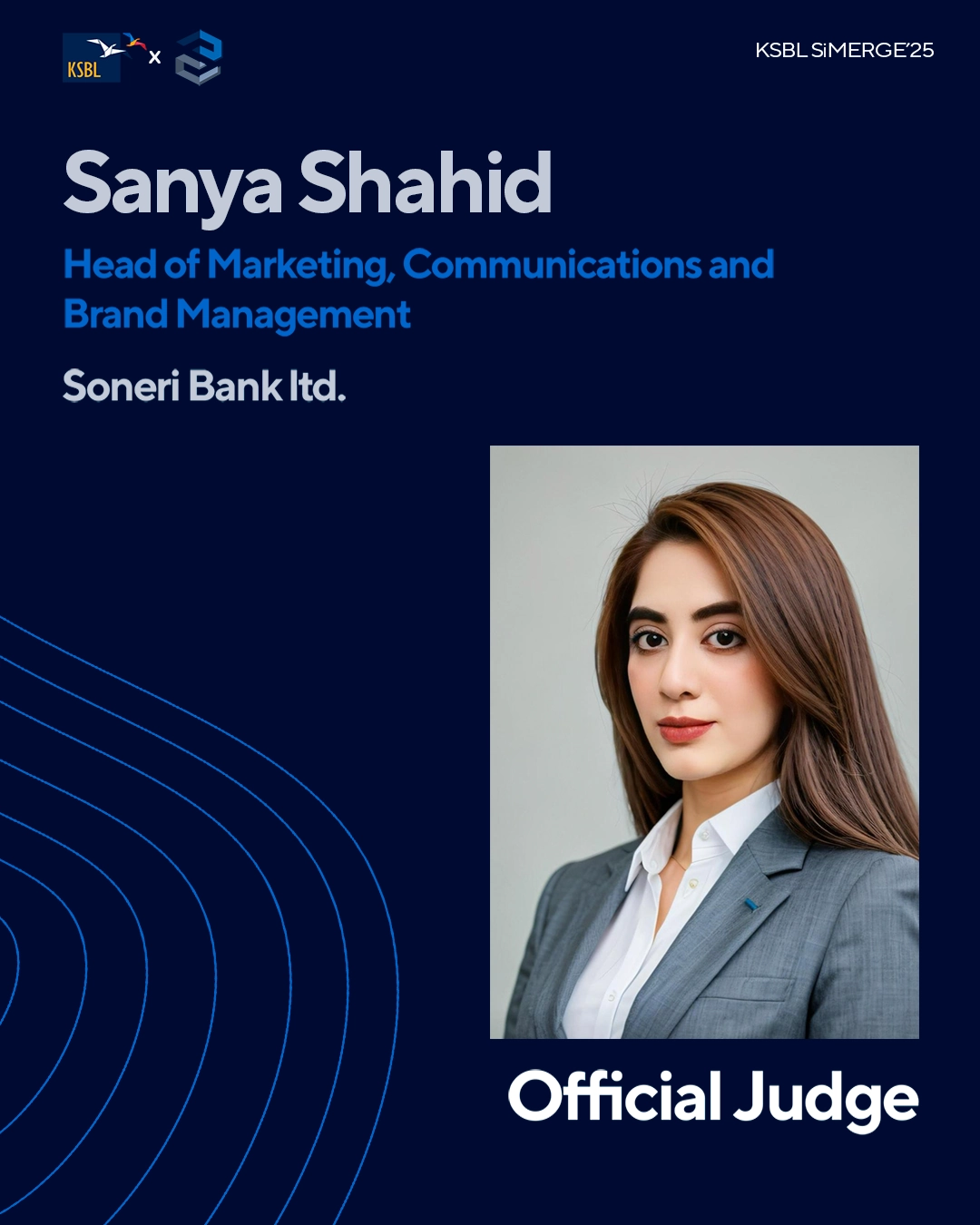 SiMERGE panel speaker announcement design